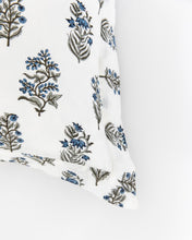 Load image into Gallery viewer, Blue Bell Floral Euro Sham (Set of 2)