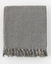 Load image into Gallery viewer, Broken Weave Cotton Throw