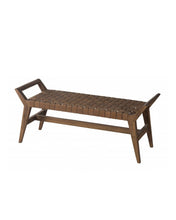 Load image into Gallery viewer, Danielle Leather Bench