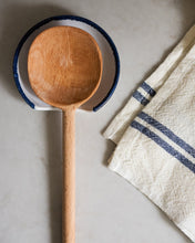 Load image into Gallery viewer, Blue Rimmed Spoon Rest